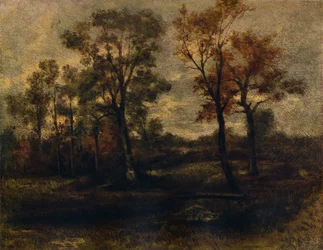 West End Fields, Hampstead, vers 1833