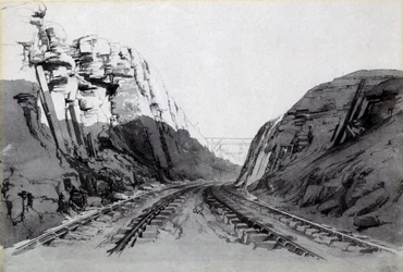 Coupe de Blisworth, Northamptonshire, septembre 1838