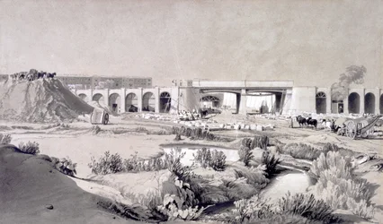 Pont de Hampstead Road, 5 octobre 1836