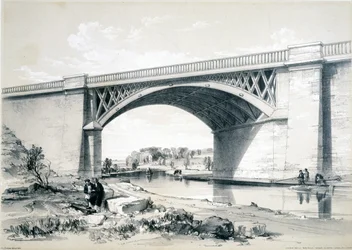Pont de Nash Mill, près de Kings Langley, Hertfordshire, 1839