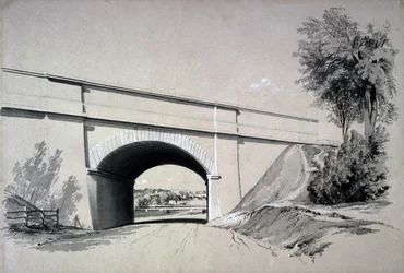Pont oblique, Boxmoor, Hertfordshire, 12 juin 1837