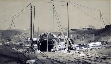 Tunnel de Primrose Hill, avril 1837