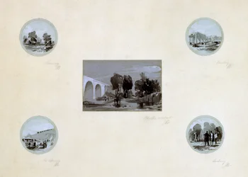Nettoyage, construction, nivellement et ouverture du LBR, vers 1838