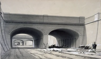 Vue près de la gare d