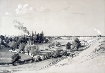 Remblai de Watford, Hertfordshire, 29 octobre 1837