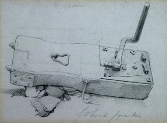 Cric de roue, années 1830