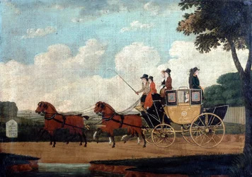 Le carrosse royal, de Chelmsford à Londres