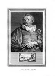 Adriaen van Stalbemt, peintre flamand, 1825
