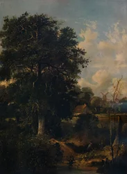 Paysage, vers 1798