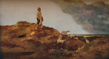 Vue sur Mousehold Heath, près de Norwich, vers 1812