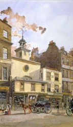 Église de Sainte Ethelburga-la-Vierge à Bishopsgate, Londres, 1880