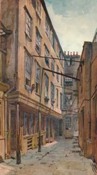 Bâtiments dorés, Strand, Westminster, Londres, vers 1880 1926