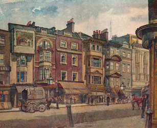 Nos 412-418 Strand, Westminster, Londres, 1887