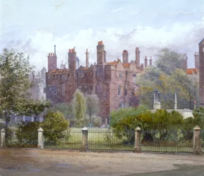 Vieux bâtiments et jardins, Lincoln