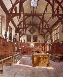 Salle de Staple Inn, Londres, 1882