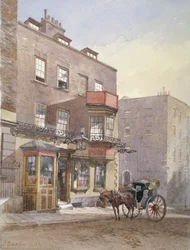 Taverne Cheshire Cheese, Surrey Street, Westminster, Londres, 1883