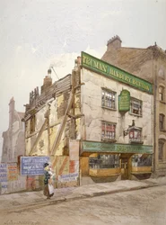 Le Sieve public house, Church Street, Minories, Londres, 1886