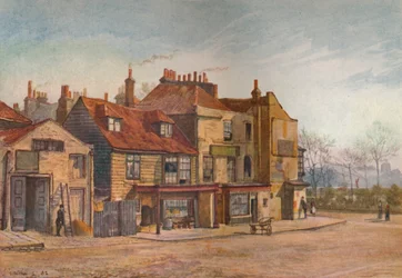 Vue de Lawrence Street, Chelsea, Londres, 1882