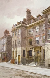 Vue de Mansell Street, Londres, 1886