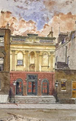 Vue du théâtre King