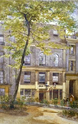 Vue de la taverne Woolpack, St Peter