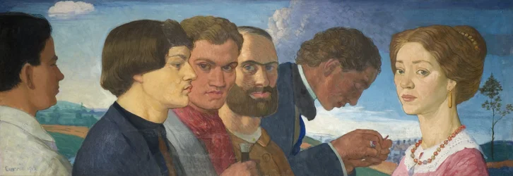 Quelques primitifs tardifs et Madame Tisceron, 1912