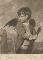 Cupidon dans le rôle d