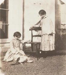 Nourrir la pauvre chatte, 1853-56