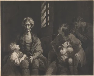 Le comte Ugolino della Gherardesca et ses fils en prison