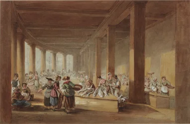 Le vieux marché aux poissons, Sandhill, Newcastle upon Tyne