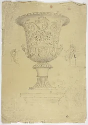 Vase monumental antique