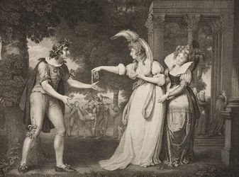 Pelouse devant le palais du duc, Acte I, Scène II, de 