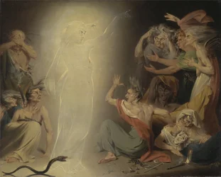 Le fantôme de Clytemnestre réveille les furies