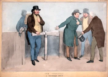 Le tourniquet, une comparaison pittoresque, 19ème siècle