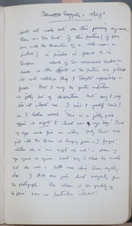 Carnet de croquis contenant 60 croquis et illustrations, écrits sur la peinture à la tempera et les artistes dont Botticelli