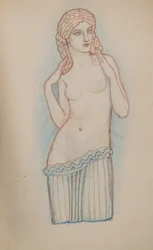 Sans titre [Figure féminine]