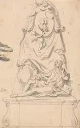 Conception pour un monument funéraire