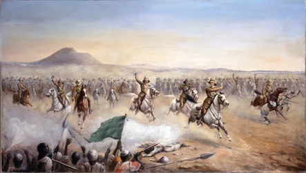 La charge des 21e lanciers à Omdurman, 2 septembre 1898