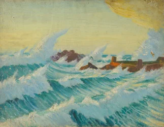 Paysage marin, fin du 19e siècle - milieu du 20e siècle