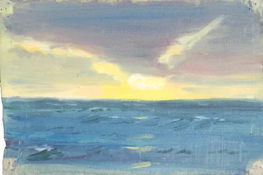 Paysage marin, fin du 19e siècle - milieu du 20e siècle