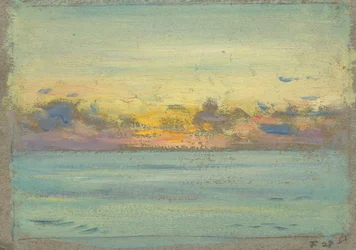 Paysage marin, fin 19e siècle - milieu 20e siècle