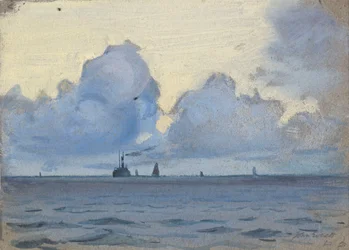 Paysage marin, fin du 19e siècle - milieu du 20e siècle