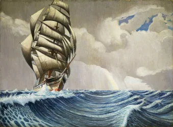 Le navire Iquique, en voyage entre Londres (Angleterre) et Sydney (Australie), entre décembre et avril 1899