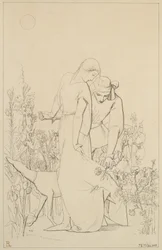 Amoureux près d