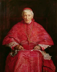 Portrait du cardinal Newman (1801-90)