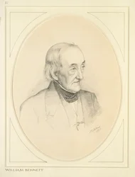 Portrait de William Bennett, 1850