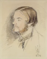 Portrait de William Holman Hunt, 1854