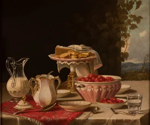 Fraises et crème