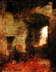 Galloway Keep, vers 1870