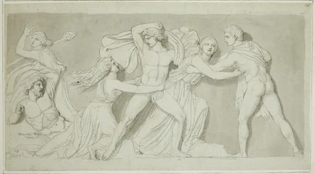 Amphion et Zéthus délivrent leur mère Antiope de la fureur de Dircé et Lycus